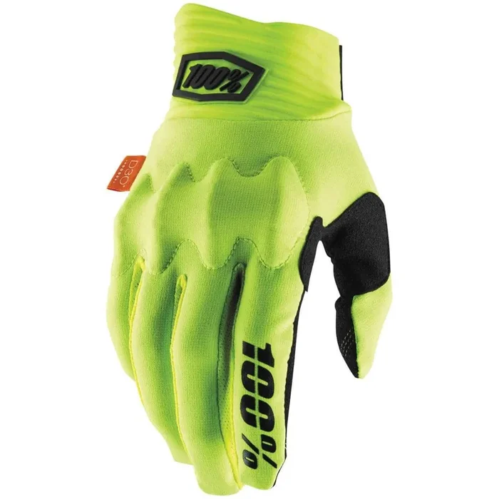 100% Cognito Gloves Fluorescent Yellow/Black
