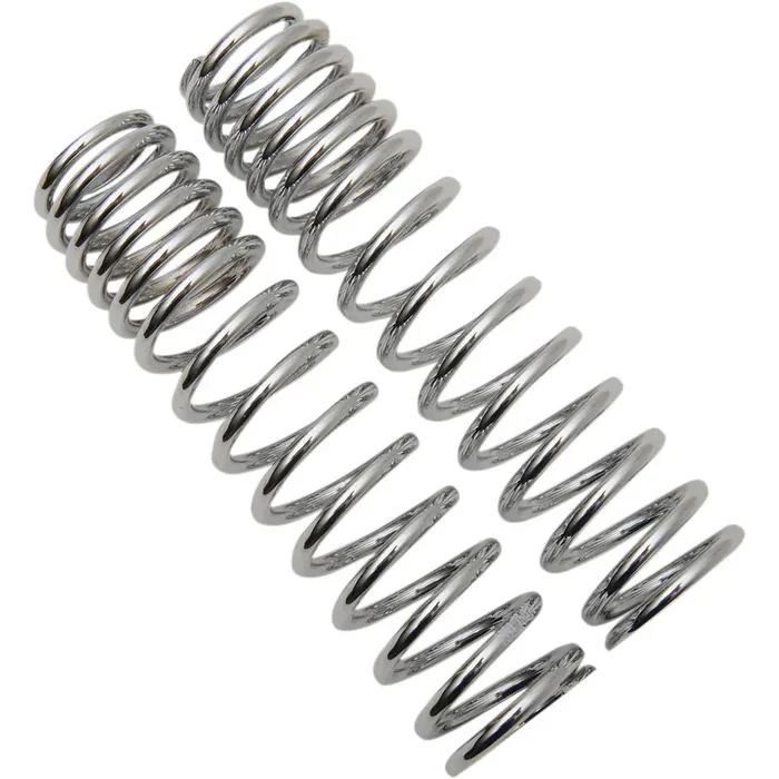 12 Series Shock Spring Kit Chrome by Progressive For Suzuki GT250 1972-1977