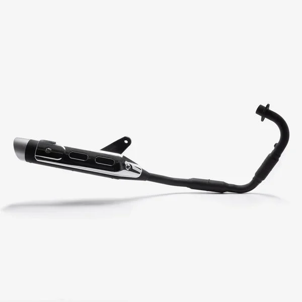 125cc Motorcycle Black Exhaust System for ZS125-79-E5