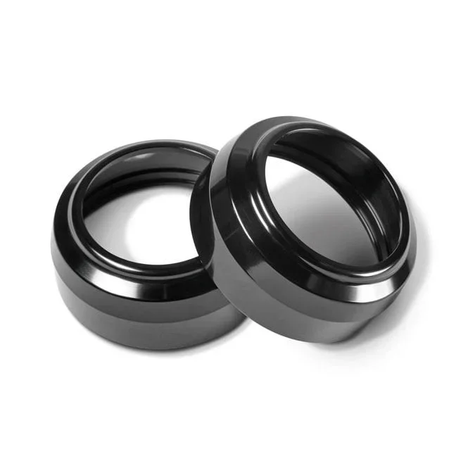 49mm Fork Dust Caps. Black