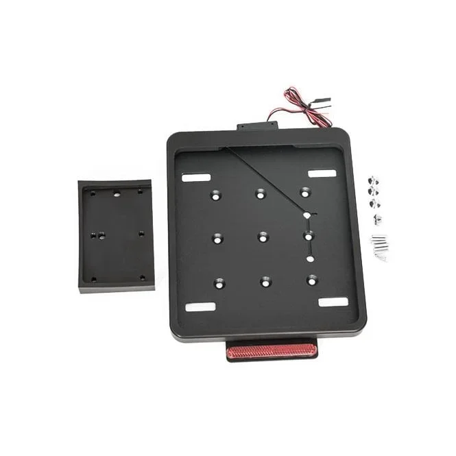 “Blind Hole” German License Plate Housing