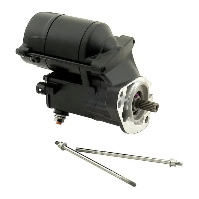 Accel Ultra Tork starter motor 1.4kW. Black 89-03 B.T.