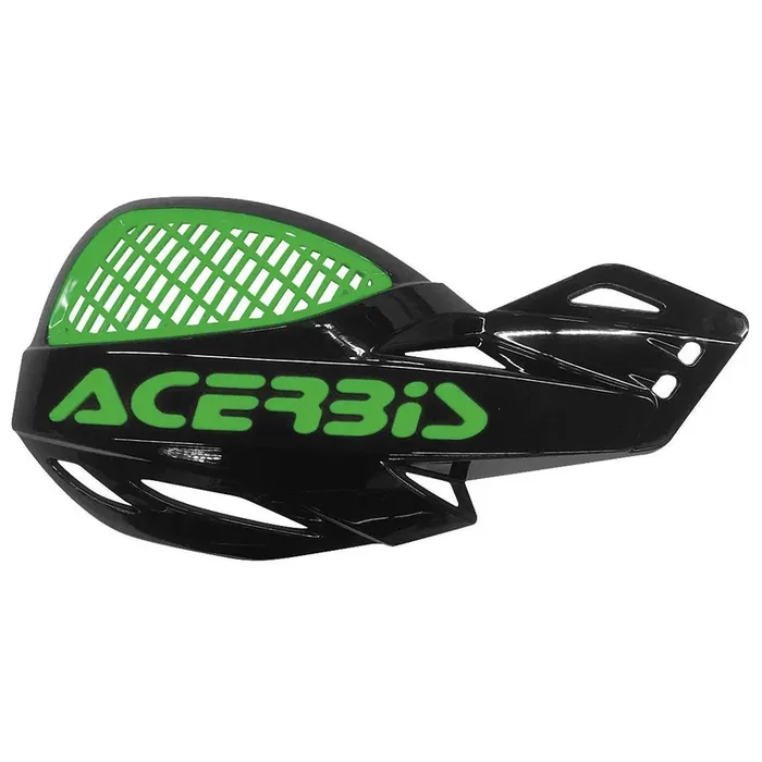 Acerbis Black/Green Uniko Vented Handguards – 2072671043