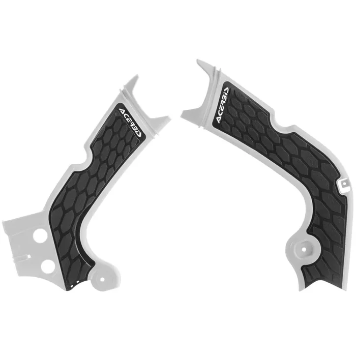 Acerbis White/Black X-Grip Frame Guard – 2630711035