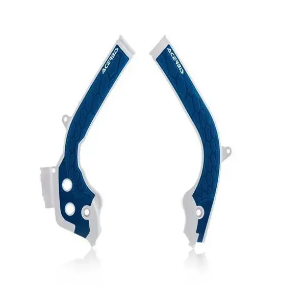 Acerbis White/Blue X-Grip Frame Guard – 2449531029