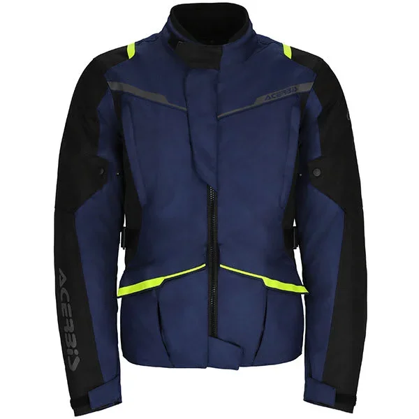 Acerbis X-Travel Textile Jacket – Blue / Yellow
