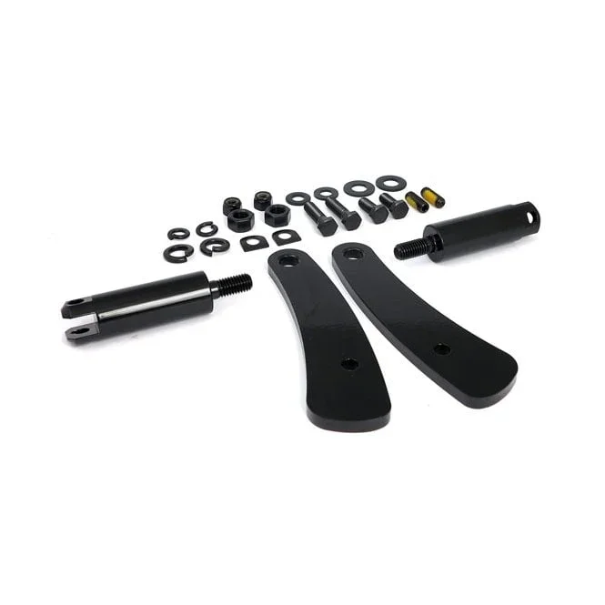Adjustable Highway Peg Mount Kit, Black