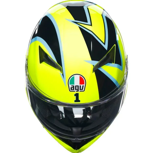 AGV K3 rossi winter test phillip island 2005 ece 22.06 – Full Face Helmets