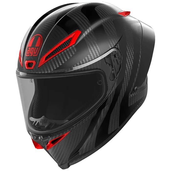 AGV Pista GP-RR Intrepido Helmet – Carbon/Black/Red