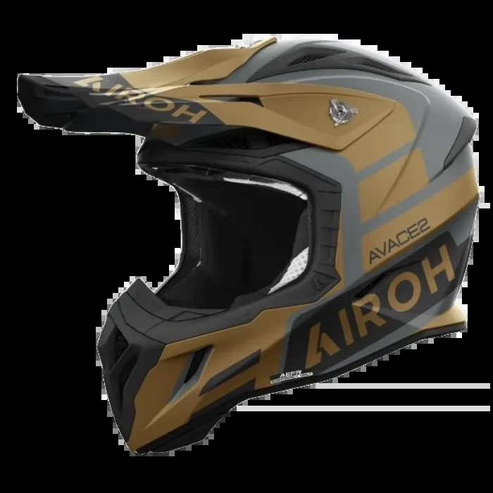 AIROH AVIATOR ACE 2 SAKE GOLD MATT MX HELMET