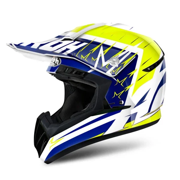 Airoh Switch Startruck Yellow – Off Road Helmets