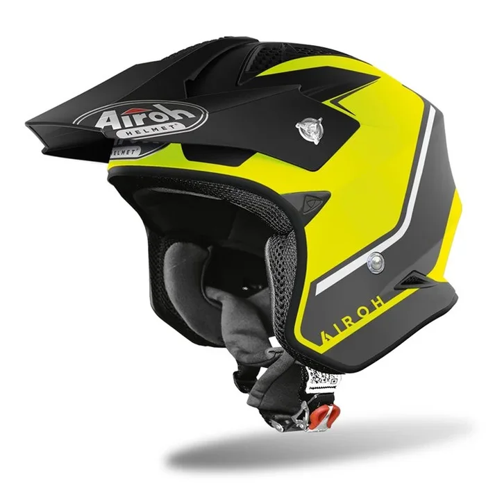 AIROH TRR S KEEN MATT YELLOW HELMET