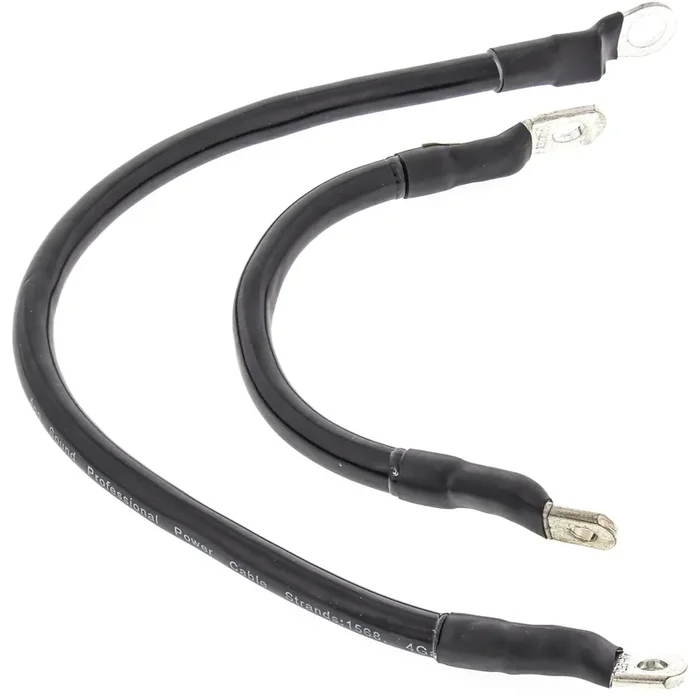 All Balls Clear Hi-Performance 4 Gauge Battery Cable Set 79-3006