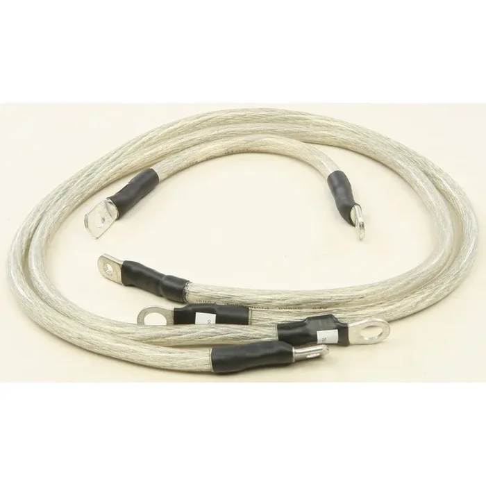 All Balls Clear Hi-Performance 4 Gauge Battery Cable Set 79-3007