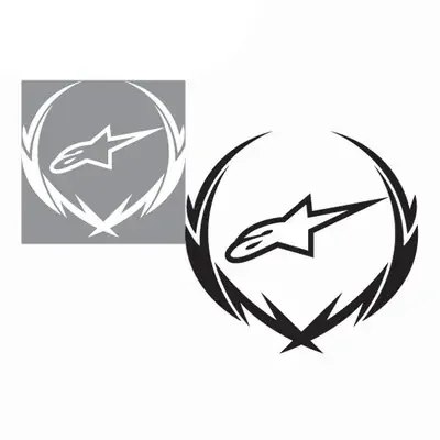 Alpinestars Decal XL Wreath
