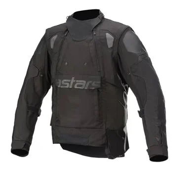 Alpinestars Halo Drystar Motorcycle Jacket (Black/Black)