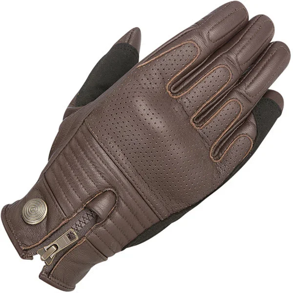Alpinestars Rayburn V2 Leather Gloves – Tobacco Brown