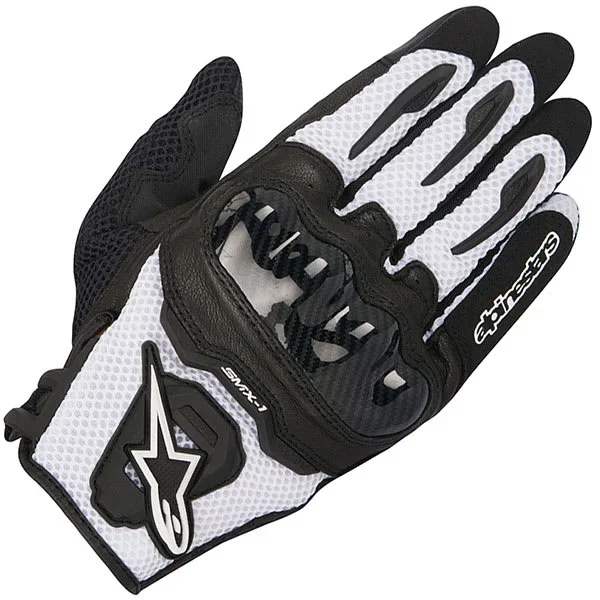 Alpinestars SMX-1 Air Mixed Gloves – Black / White