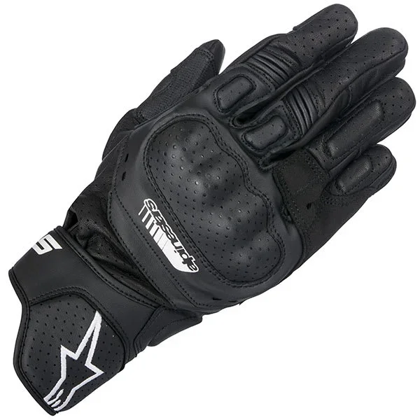 Alpinestars SP-5 Leather Gloves – Black
