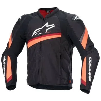 Alpinestars T-GP Plus R V4 Jacket (Black|Fluo Red)