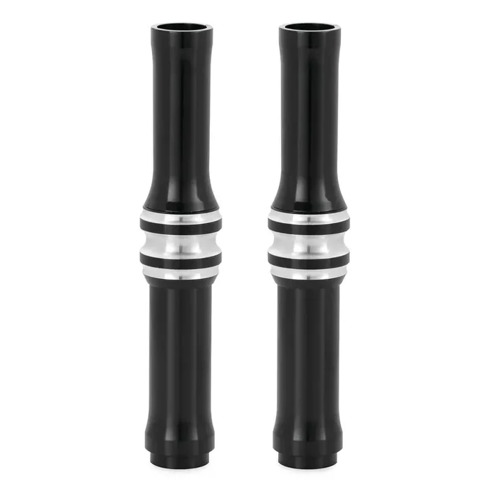 Arlen Ness 10 Gauge Gloss Black Pushrod Covers for Harley 99-15 Twin Cam Set 4