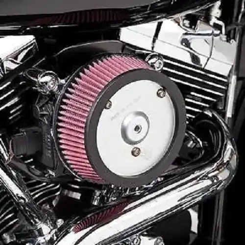 Arlen Ness Black Backing Plate Stage 1 Big Sucker Air Cleaner 08-16 Harley FLH/T