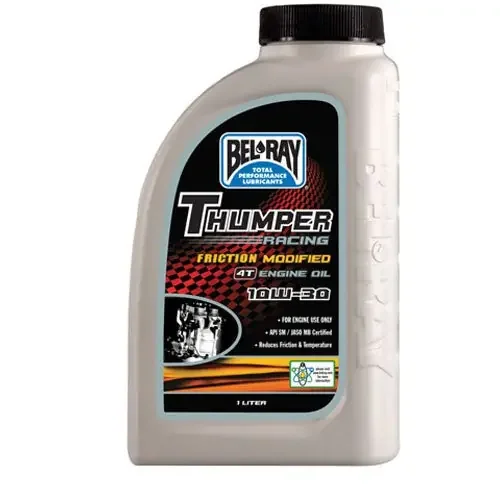 BEL-RAY 99210-B1LW BeL-Ray Friction Modified Thumper Racing 4t 10W-30 1l