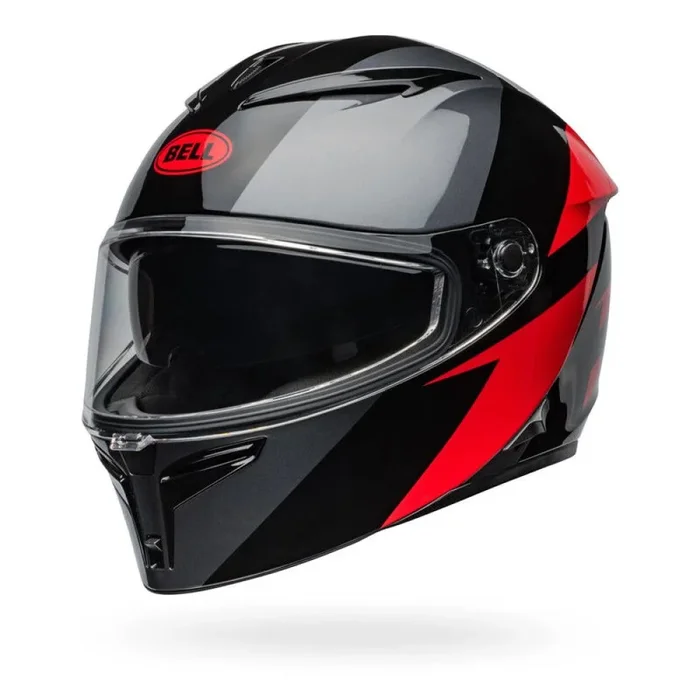 Bell Lithium Helmet Shear Grey Red