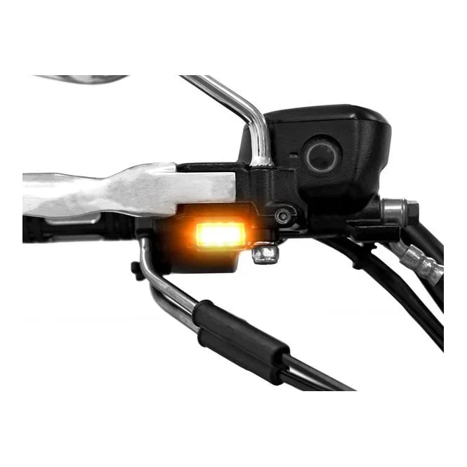 Below Bar LED Turnsignals # 3, Black