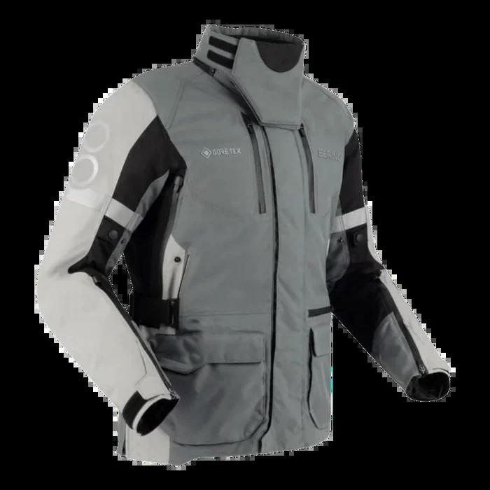 Bering Antartica Waterproof Jacket – Black/Grey