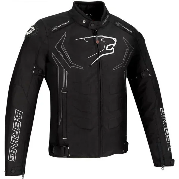 Bering Guardian Jacket Black White Silver