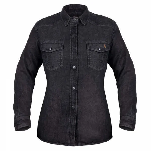 Broger Ladies Alaska Textile Shirt – Washed Black