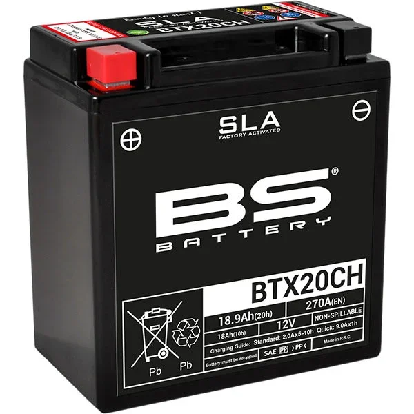 BS Batteries Motorcycle Battery – SLA Sealed Lead Acid BTX20CH / YTX20CH-BS