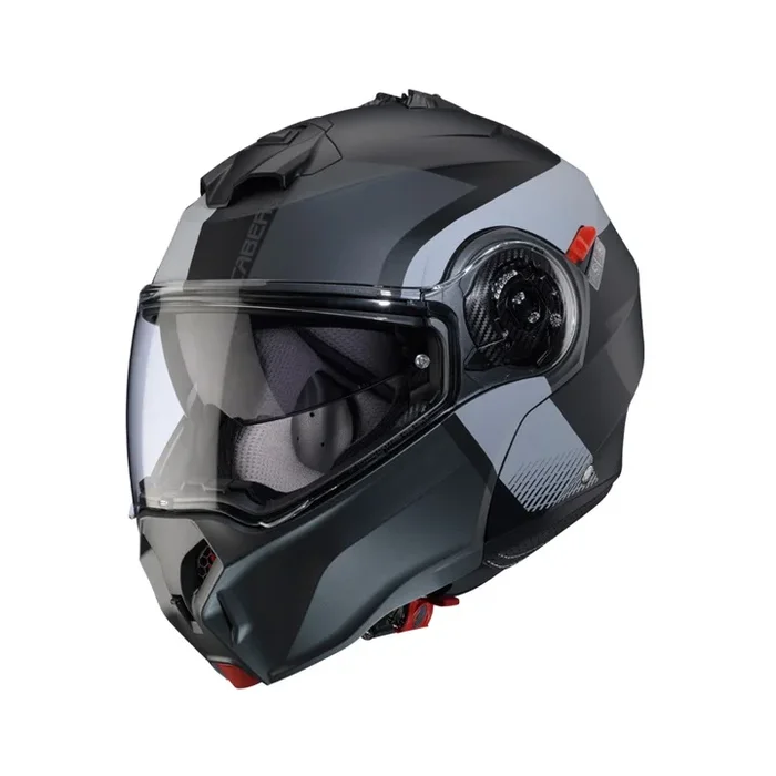 CABERG DUKE EVO INDY MATT BLK/GUN/GREY HELMET