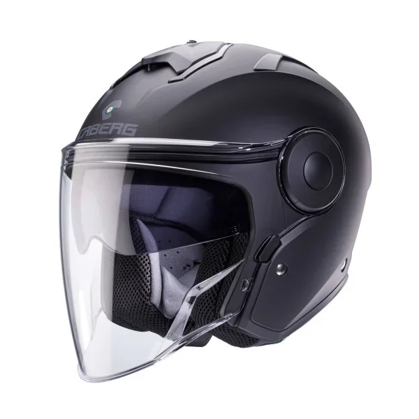 Caberg soho matt black small helmet s/o – Open Face Helmets