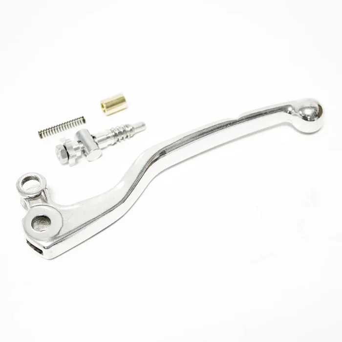 CLUTCH LEVER CAST WITH ADJUSTER KTM 98-08, SX65 01-13, SX85 03-12, MAGURA LONG SILVER (R)