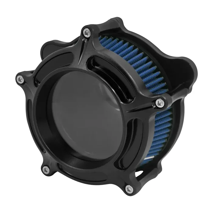 CNC Air Filter Intake System for Harley ‘17-‘25 Touring ‘18-’24 Softail Blue Mactions