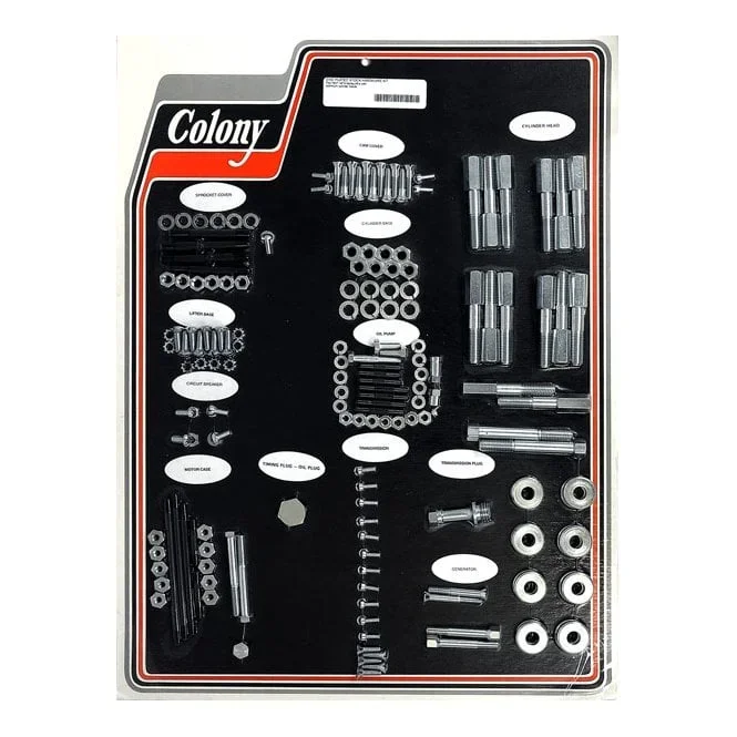 COLONY MOTOR SCREW SET 37-73 45″ SV WITH ALUMINIUM HEADS