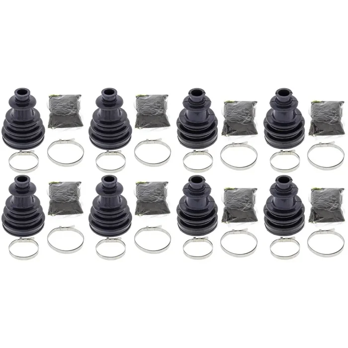 Complete Front & Rear Inner & Outer CV Boot Repair Kit Polaris RZR 4 900 15-16