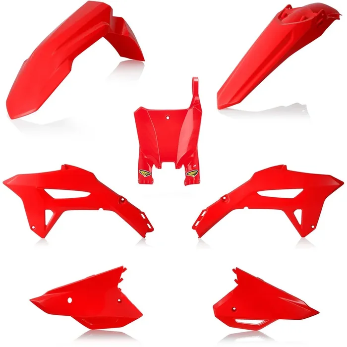 CYCRA 5 PIECE PLASTIC KIT HONDA 450 21-23 250 22-23 RED