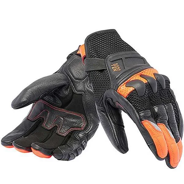 Dainese X-Ride 2 Ergo-Tek Gloves – Black / Fluo Red