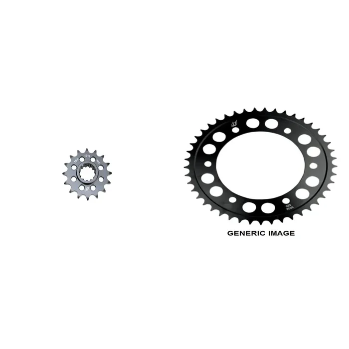 DRIVEN 520 Front & Rear Steel Sprocket Kit for Street HONDA CBR1000RR 2006-2007
