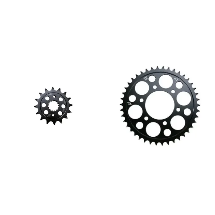 DRIVEN 520 Front & Rear Steel Sprocket Kit for Street KAWASAKI Z1000 2003-2006