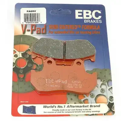 EBC BMW K1300R 09-12 Semi-Sintered “V” Rear Brake Pads