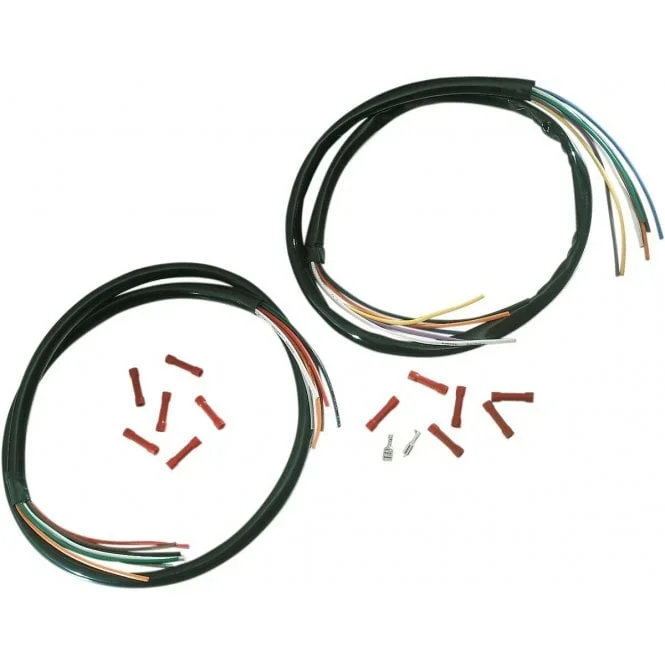 Extended Handlebar Wiring Harness Dyna, Softail, Classic, Sportster, Touring