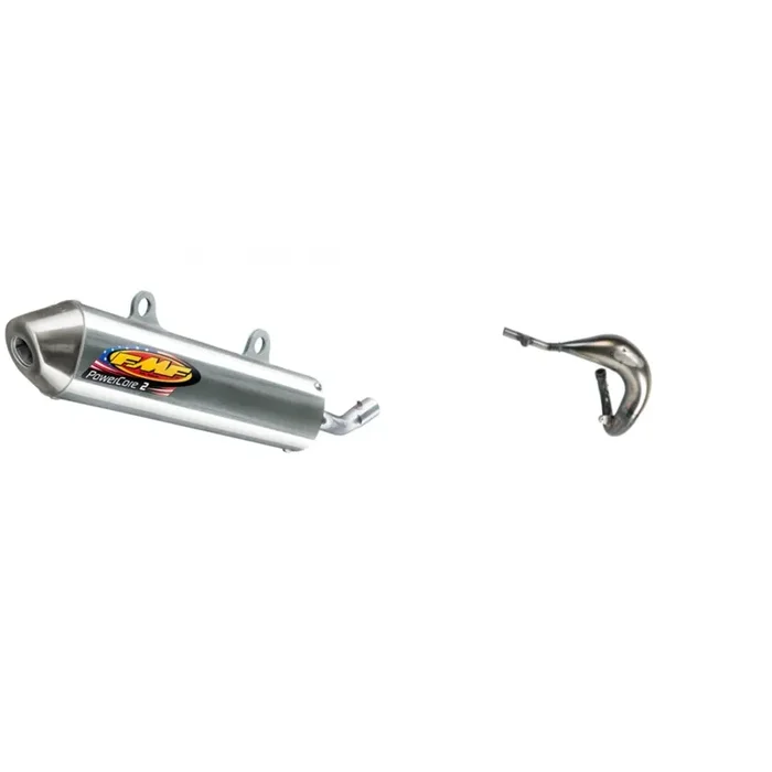 Factory Big Bore Fatty Exhaust Pipe & Powercore 2 Silencer for KTM 105 SX 07-12