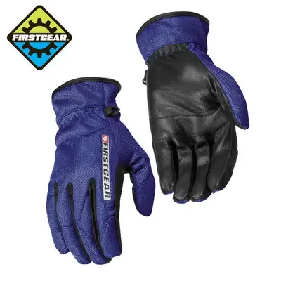 Firstgear Women‘s Ultra Mesh Gloves [Blue, Medium]