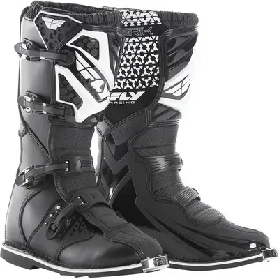 Fly Racing Youth Maverik MX Boots Black