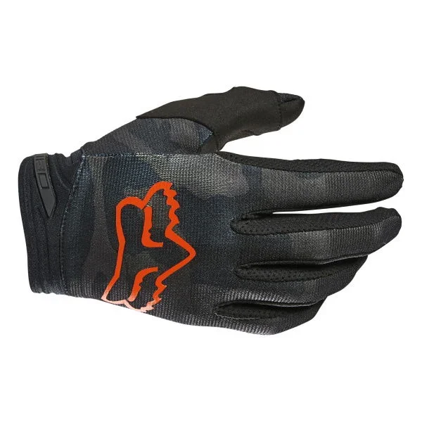 Fox 180 Trev Gloves Black Camo