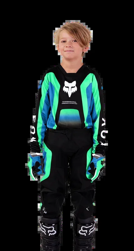 FOX YOUTH 180 BALLAST PANTS BLACK/BLUE